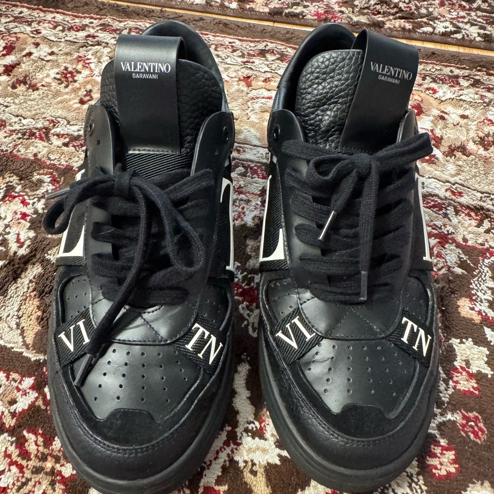 Valentino Garavani Black and White Men's Sneakers